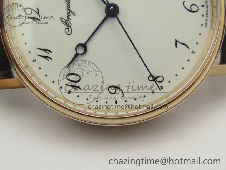 Classique Auto 5177 RG FK 1:1 Best Edition White Dial on Brown Leather Strap MIYOTA BestValue 5354