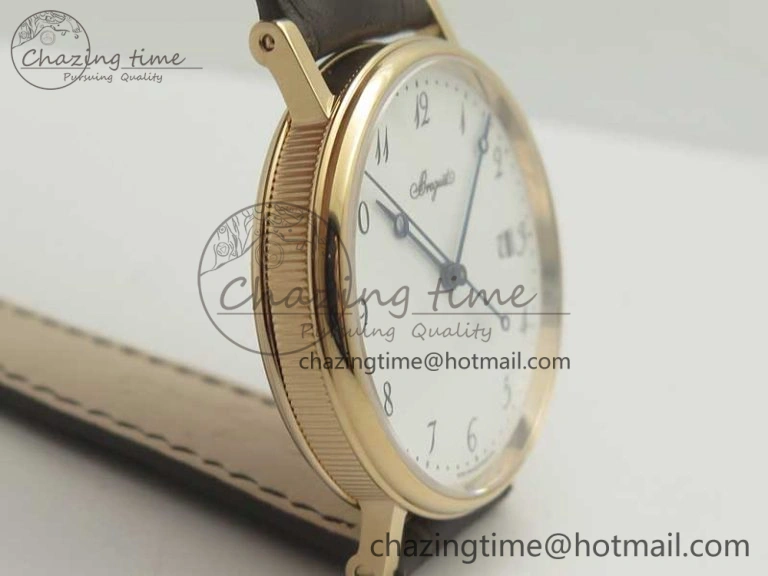 Classique Auto 5177 RG FK 1:1 Best Edition White Dial on Brown Leather Strap MIYOTA BestValue 5354