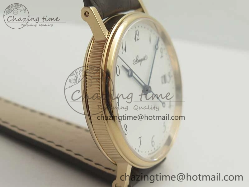 Classique Auto 5177 RG FK 1:1 Best Edition White Dial on Brown Leather Strap MIYOTA BestValue 5354