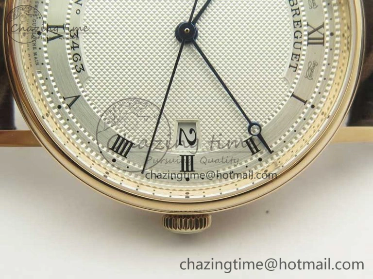 Classique Auto 5177 RG FK 1:1 Best Edition White Hobnail Textured Dial on Brown Leather Strap MIYOTA HighPerformance 5355