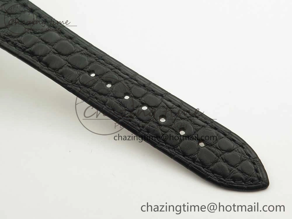 Classique Auto 5177 SS 3463 MK 1:1 Best Edition White Dial Numeral Markers On Black Leather Strap A777Q V Sophisticated 5335