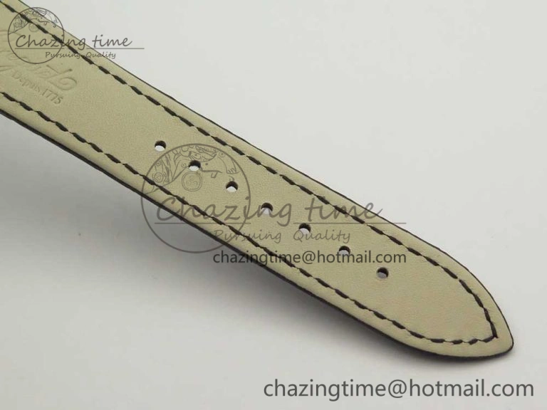 Classique Auto 5177 SS 3463 MK 1:1 Best Edition White Dial Numeral Markers On Black Leather Strap A777Q V Sophisticated 5335