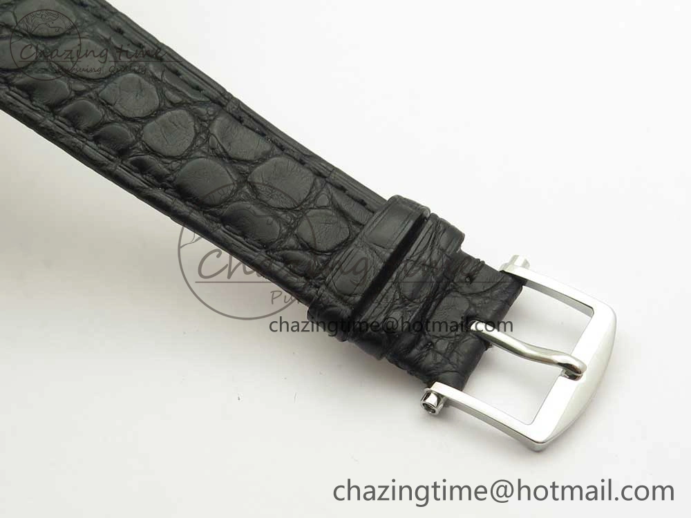 Classique Auto 5177 SS 3463 MK 1:1 Best Edition White Dial Numeral Markers On Black Leather Strap A777Q V Sophisticated 5335
