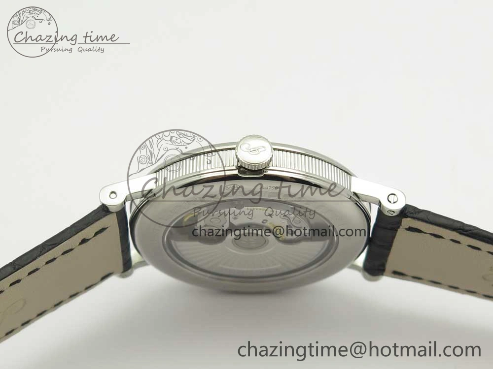 Classique Auto 5177 SS 3944 MK 1:1 Best Edition White Dial Numeral Markers On Black Leather A777Q V Fashionable 5336