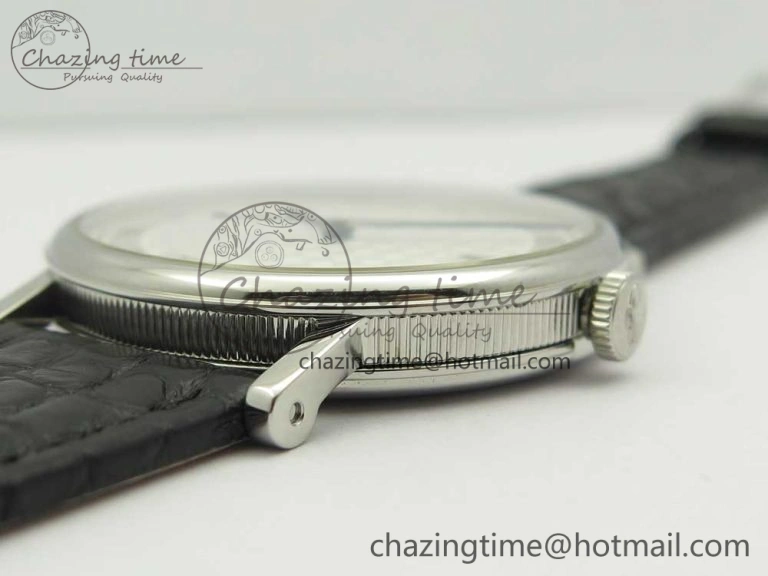 Classique Auto 5177 SS 3944 MK 1:1 Best Edition White Dial Numeral Markers On Black Leather A777Q V Fashionable 5336