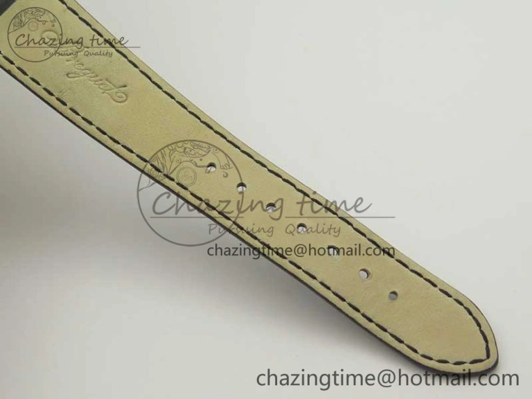 Classique Auto 5177 SS FK 1:1 Best Edition White Dial Diamonds Bezel on Black Leather Strap MIYOTA Tailored 5349
