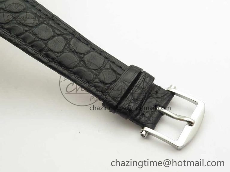 Colorful Classique Auto 5177 SS MK 1:1 Best Edition White Dial On Black Leather Strap A777Q V 5331