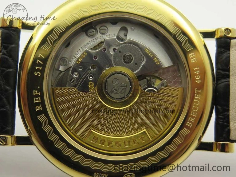 Classique Auto 5177 YG 3463 MK 1:1 Best Edition White Dial Numbers Markers On Black Leather A777Q V Contemporary 5338