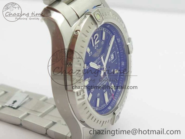Clot Chronometer SS GF 1:1 Best Edition Black Sticks Marker Dial On SS Bracelet A WellDesigned 5712