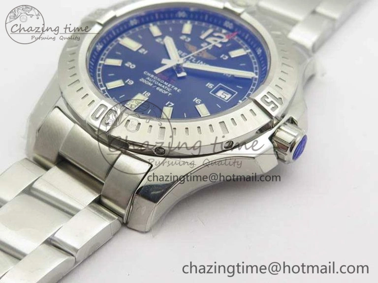 Clot Chronometer SS GF 1:1 Best Edition Black Sticks Marker Dial On SS Bracelet A WellDesigned 5712