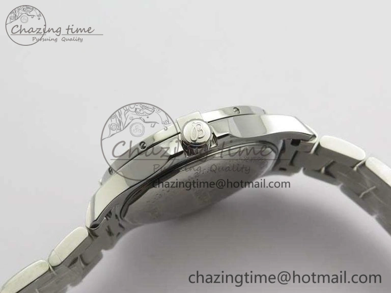 Clot Chronometer SS GF 1:1 Best Edition Black Sticks Marker Dial On SS Bracelet A WellDesigned 5712