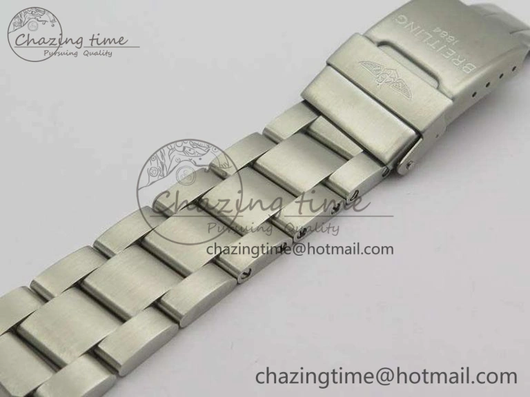 Clot Chronometer SS GF 1:1 Best Edition Black Sticks Marker Dial On SS Bracelet A WellDesigned 5712