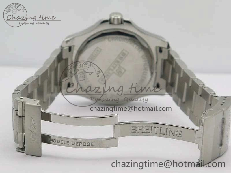 Clot Chronometer SS GF 1:1 Best Edition Blue Sticks Marker Dial On SS Bracelet A Durable 5714