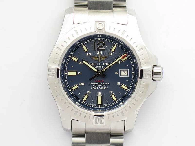 Clot Chronometer SS GF 1:1 Best Edition Blue Sticks Marker Dial On SS Bracelet A Durable 5714