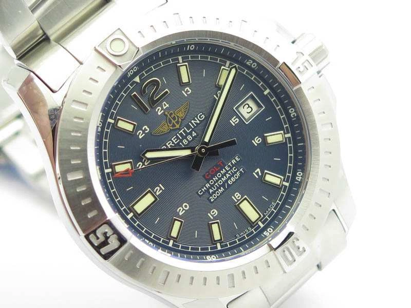 Clot Chronometer SS GF 1:1 Best Edition Blue Sticks Marker Dial On SS Bracelet A Durable 5714