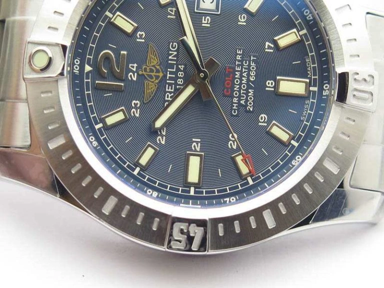 Clot Chronometer SS GF 1:1 Best Edition Blue Sticks Marker Dial On SS Bracelet A Durable 5714