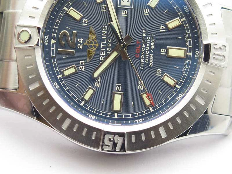 Clot Chronometer SS GF 1:1 Best Edition Blue Sticks Marker Dial On SS Bracelet A Durable 5714