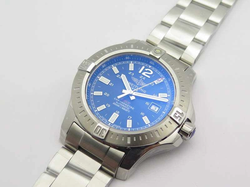 Clot Chronometer SS GF 1:1 Best Edition Blue Sticks Marker Dial On SS Bracelet A Durable 5714