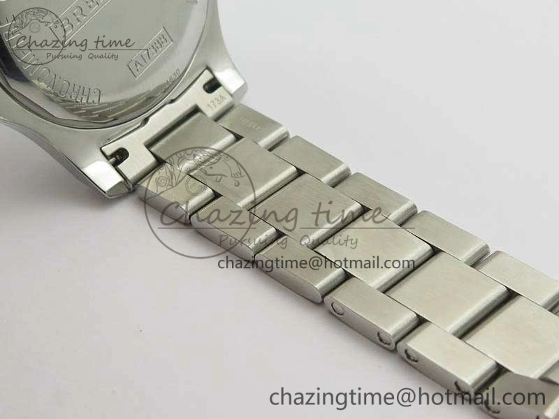 Clot Chronometer SS GF 1:1 Best Edition Blue Sticks Marker Dial On SS Bracelet A Durable 5714