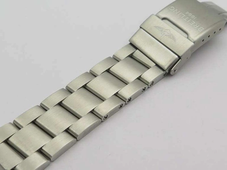 Clot Chronometer SS GF 1:1 Best Edition White Sticks Marker Dial On SS Bracelet A Flexible 5713