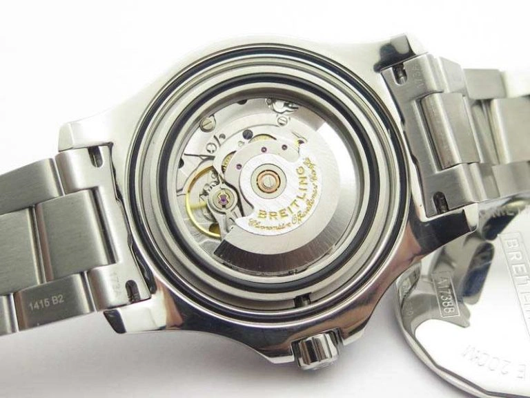 Clot Chronometer SS GF 1:1 Best Edition White Sticks Marker Dial On SS Bracelet A Flexible 5713