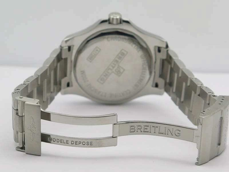 Clot Chronometer SS GF 1:1 Best Edition White Sticks Marker Dial On SS Bracelet A Flexible 5713