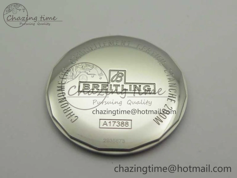 Reliable Clot Chronometer SS UBF 1:1 Best Edition White Sticks Marker Dial on Brown Leather Strap A 5636