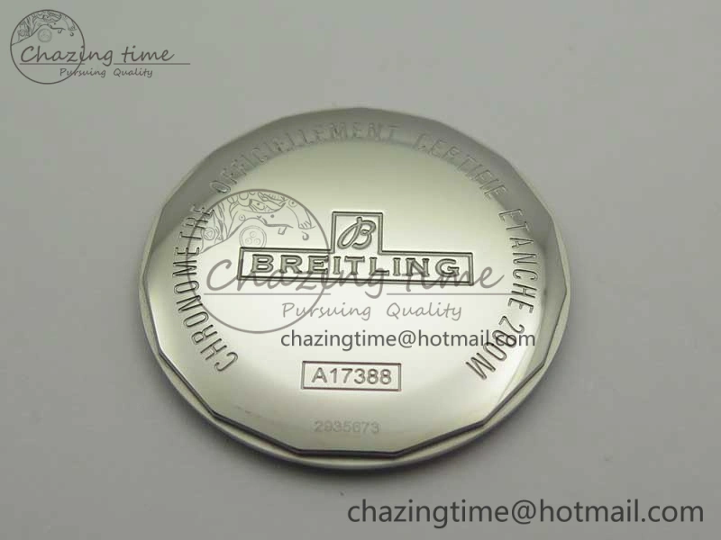 Reliable Clot Chronometer SS UBF 1:1 Best Edition White Sticks Marker Dial on Brown Leather Strap A 5636
