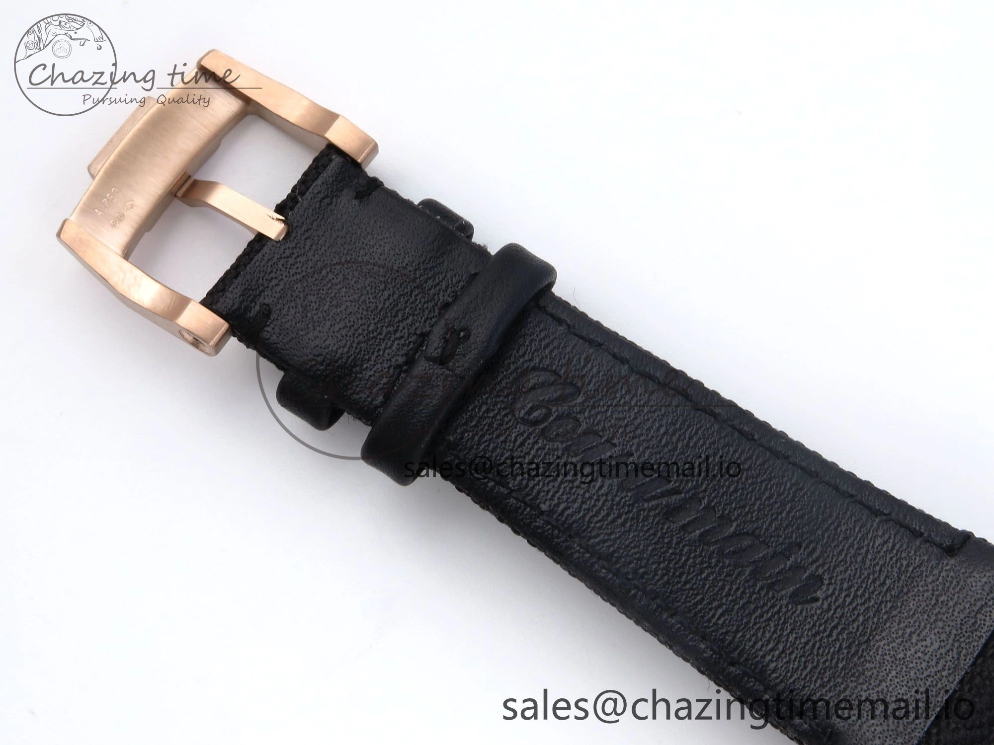 Compact Code 11.59 Chrono 26393 RG APPF Best Edition Gray Dial on Black Nylon Strap A 4338