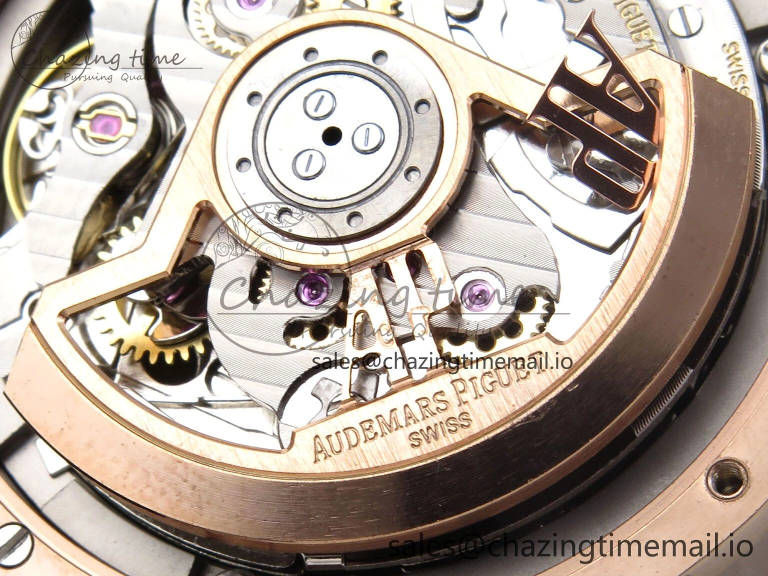 WrinkleFree Code 11.59 Chrono 26393 SS APPF Best Edition Gray RG Dial on Black Nylon Strap A 4339