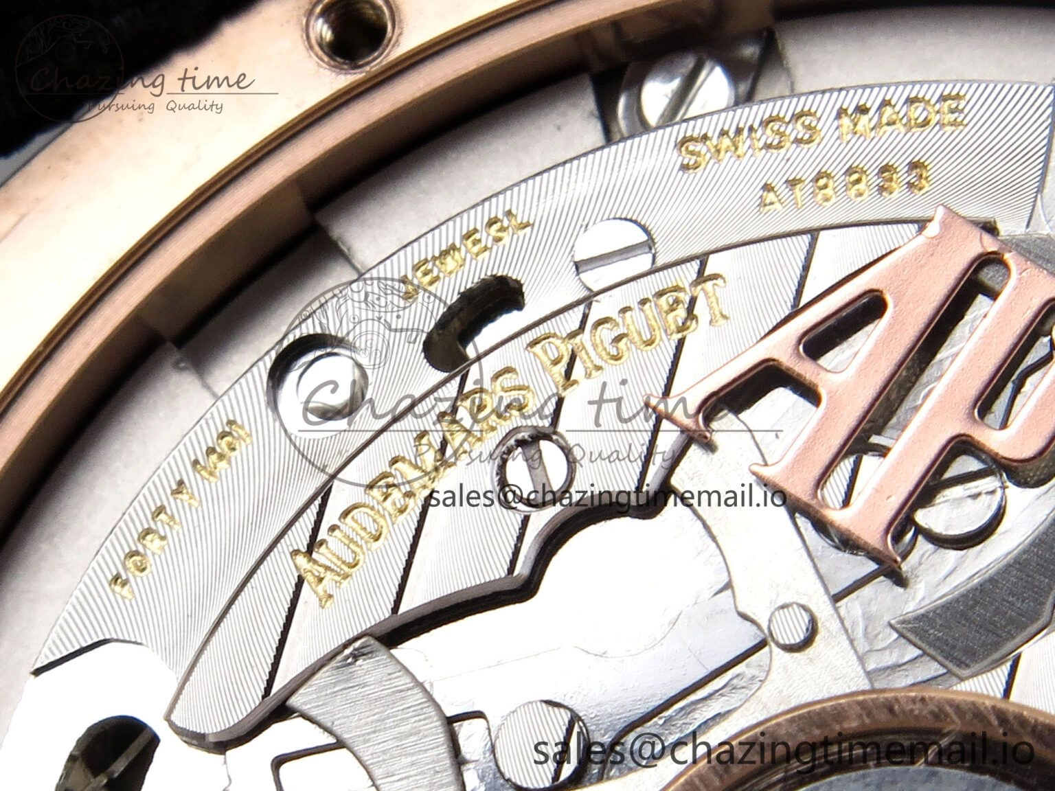 WrinkleFree Code 11.59 Chrono 26393 SS APPF Best Edition Gray RG Dial on Black Nylon Strap A 4339