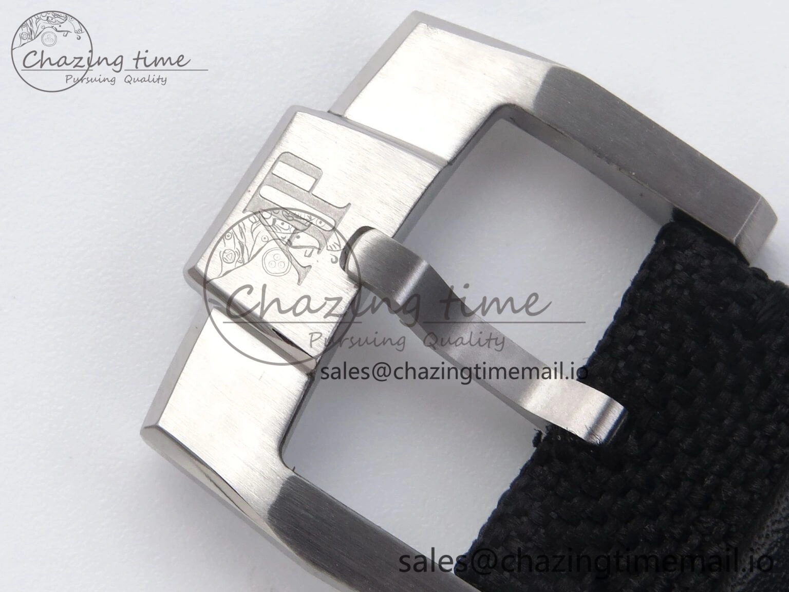 WrinkleFree Code 11.59 Chrono 26393 SS APPF Best Edition Gray RG Dial on Black Nylon Strap A 4339