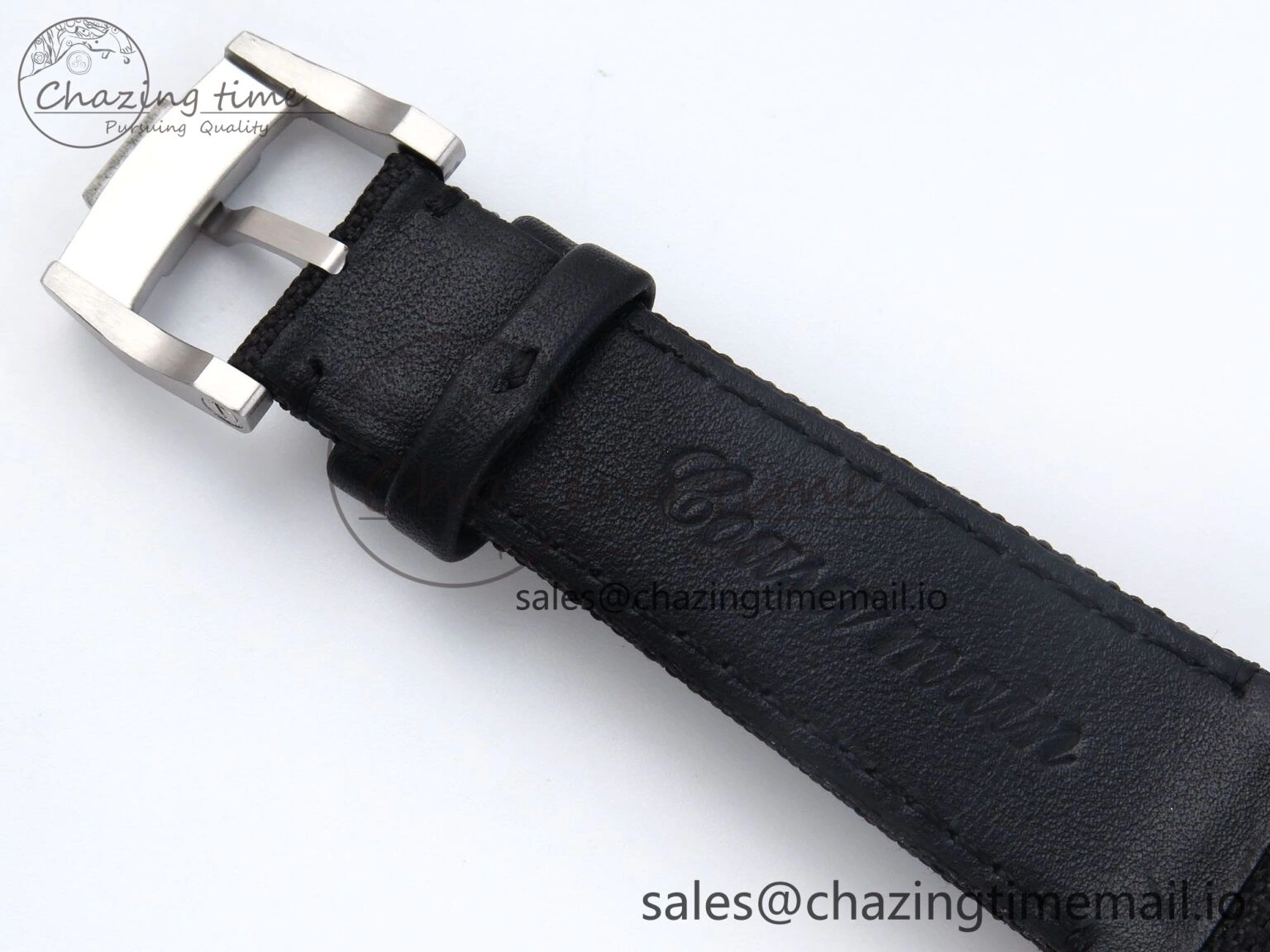 WrinkleFree Code 11.59 Chrono 26393 SS APPF Best Edition Gray RG Dial on Black Nylon Strap A 4339