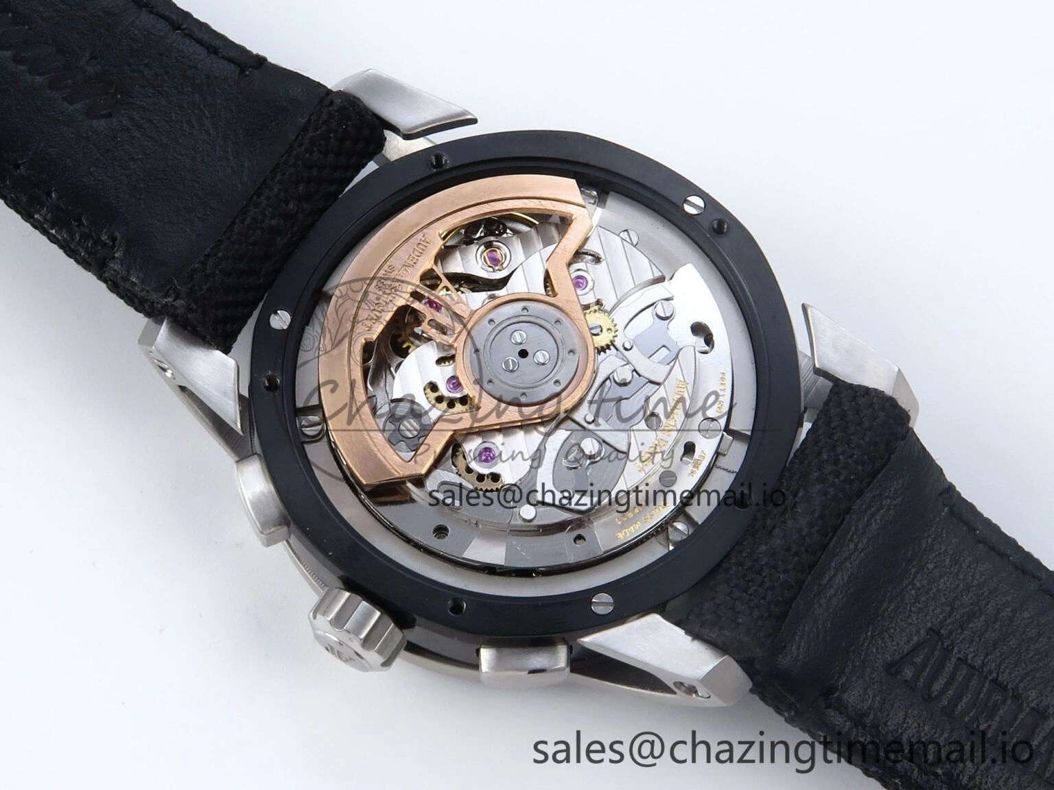 Code 11.59 Chrono 26393 SS APPF Best Edition Gray SS Dial on Black Nylon Strap A WeatherProof 4344