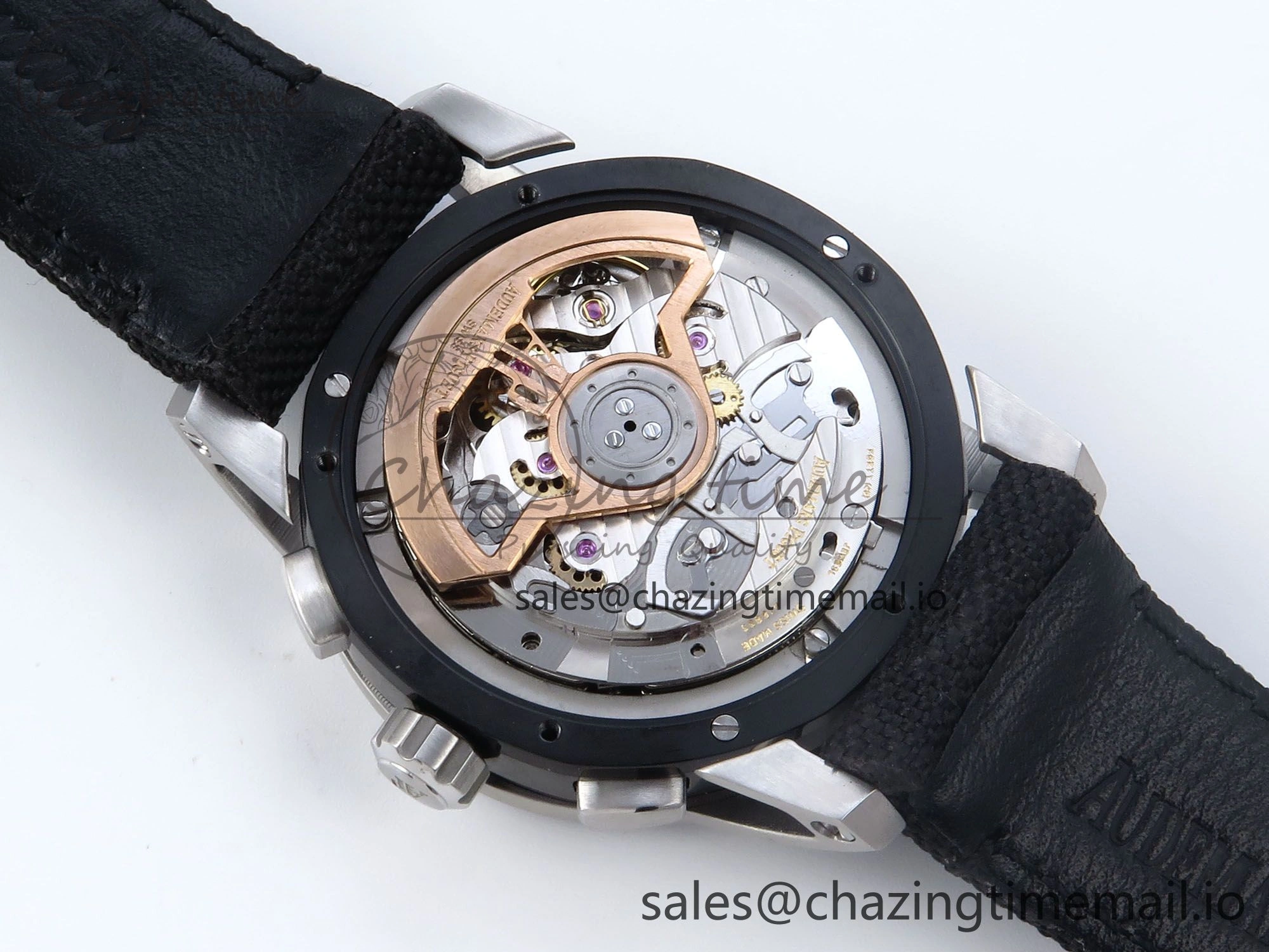 Code 11.59 Chrono 26393 SS APPF Best Edition Gray SS Dial on Black Nylon Strap A WeatherProof 4344