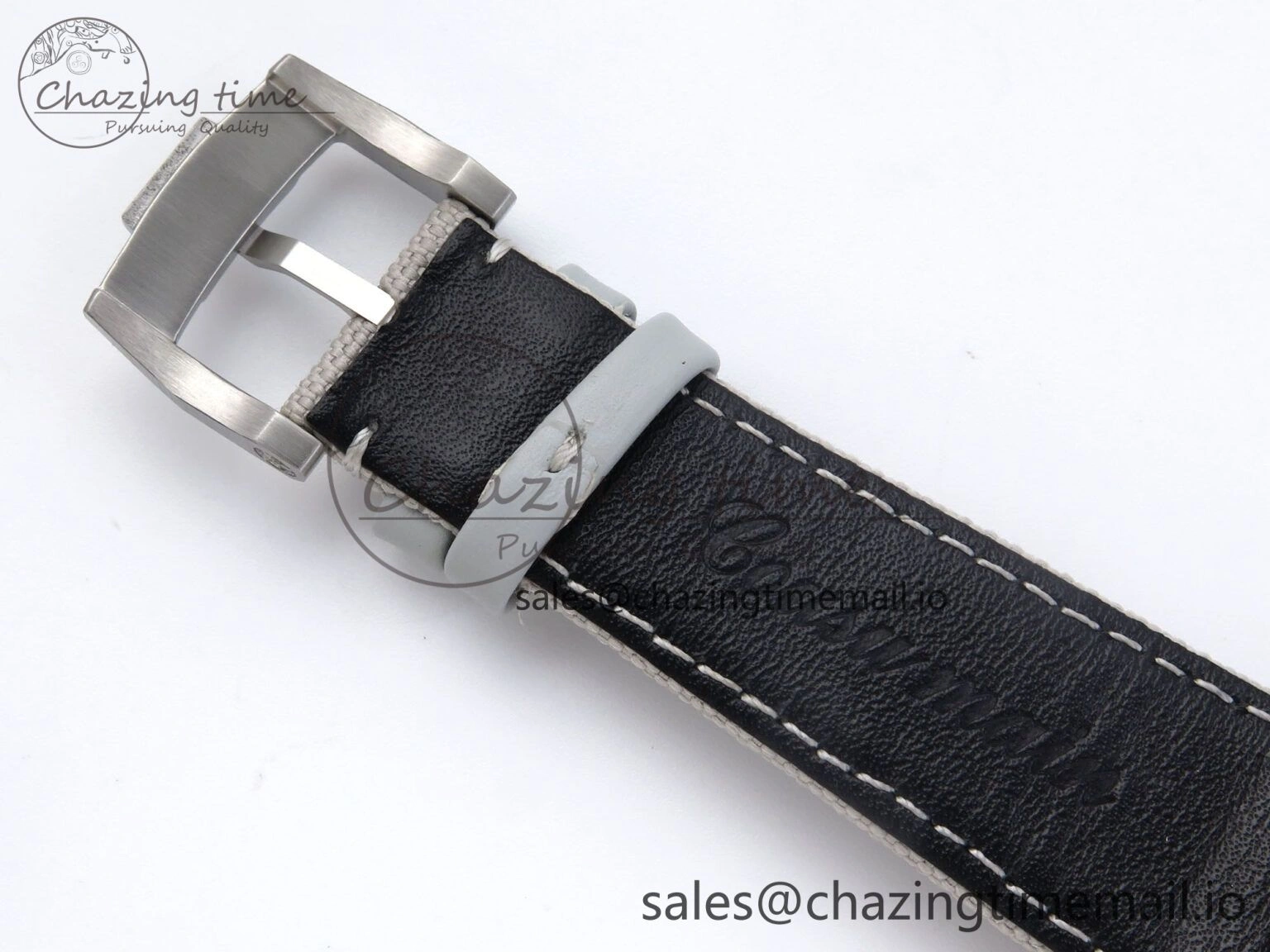 Code 11.59 Chrono 26393 SS APPF Best Edition Silver Dial on White Nylon Strap A ZipUp 4342