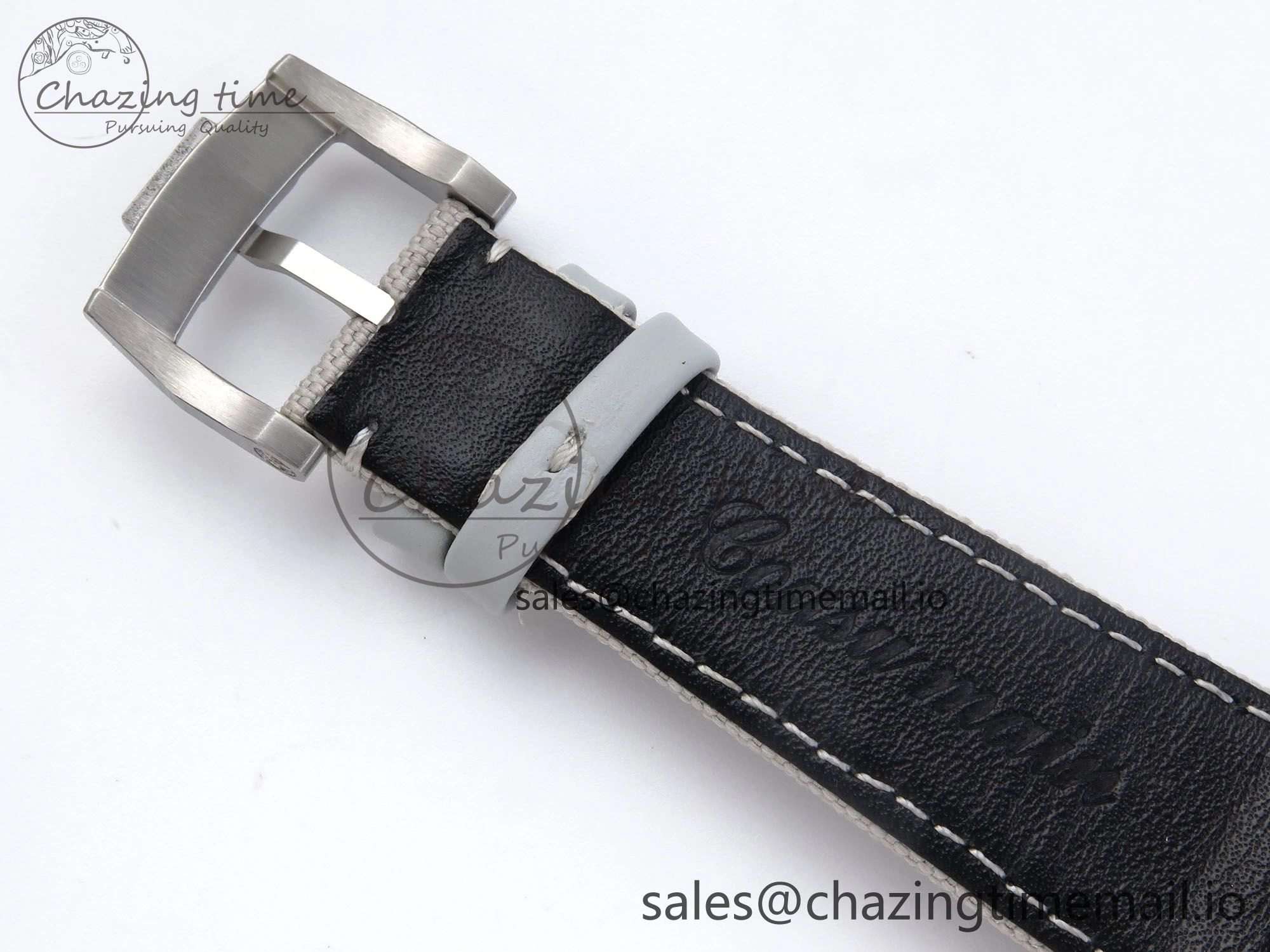 Code 11.59 Chrono 26393 SS APPF Best Edition Silver Dial on White Nylon Strap A ZipUp 4342