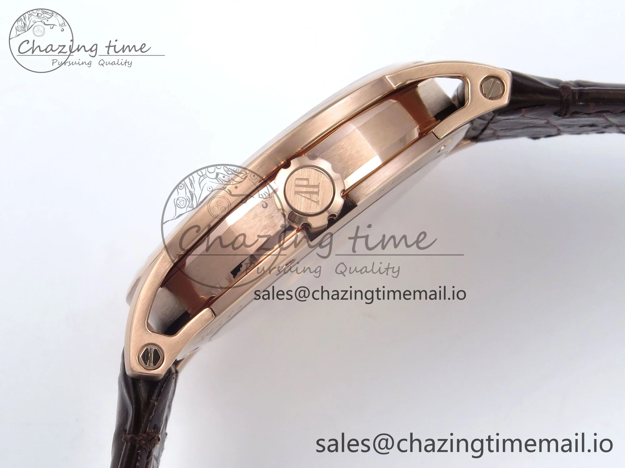 Code 11.59 RG 15210 APSF 1:1 Best Edition White Dial on Brown Leather Strap SA4302 Super Clone Popular 4348