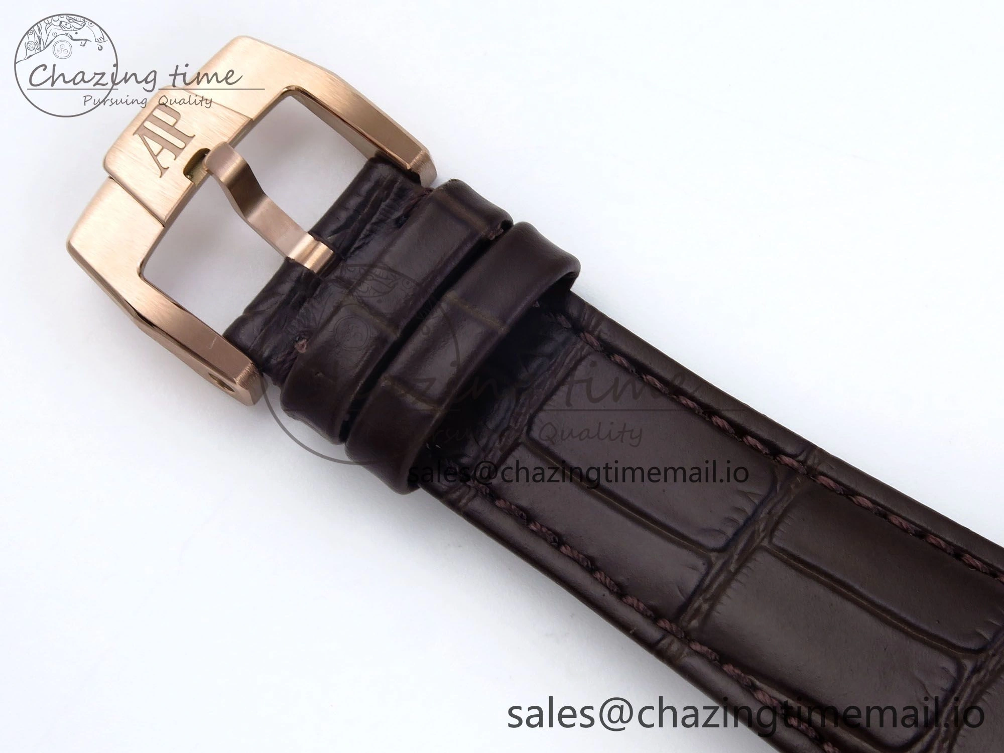 Code 11.59 RG 15210 APSF 1:1 Best Edition White Dial on Brown Leather Strap SA4302 Super Clone Popular 4348