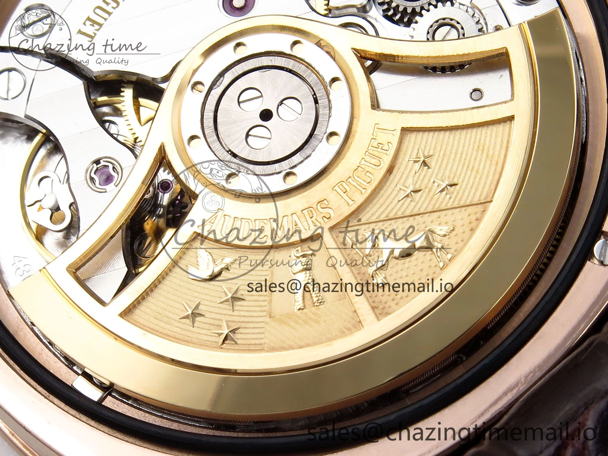 Code 11.59 RG 15210 APSF 1:1 Best Edition White Dial on Brown Leather Strap SA4302 Super Clone Popular 4348