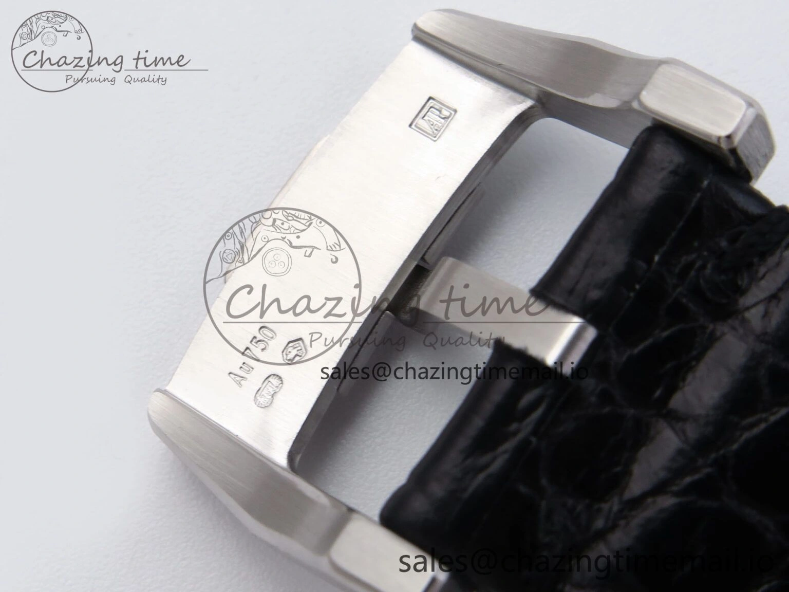 Code 11.59 SS 15210 APSF 1:1 Best Edition Black Dial on Black Leather Strap SA4302 Super Clone QuickDry 4345
