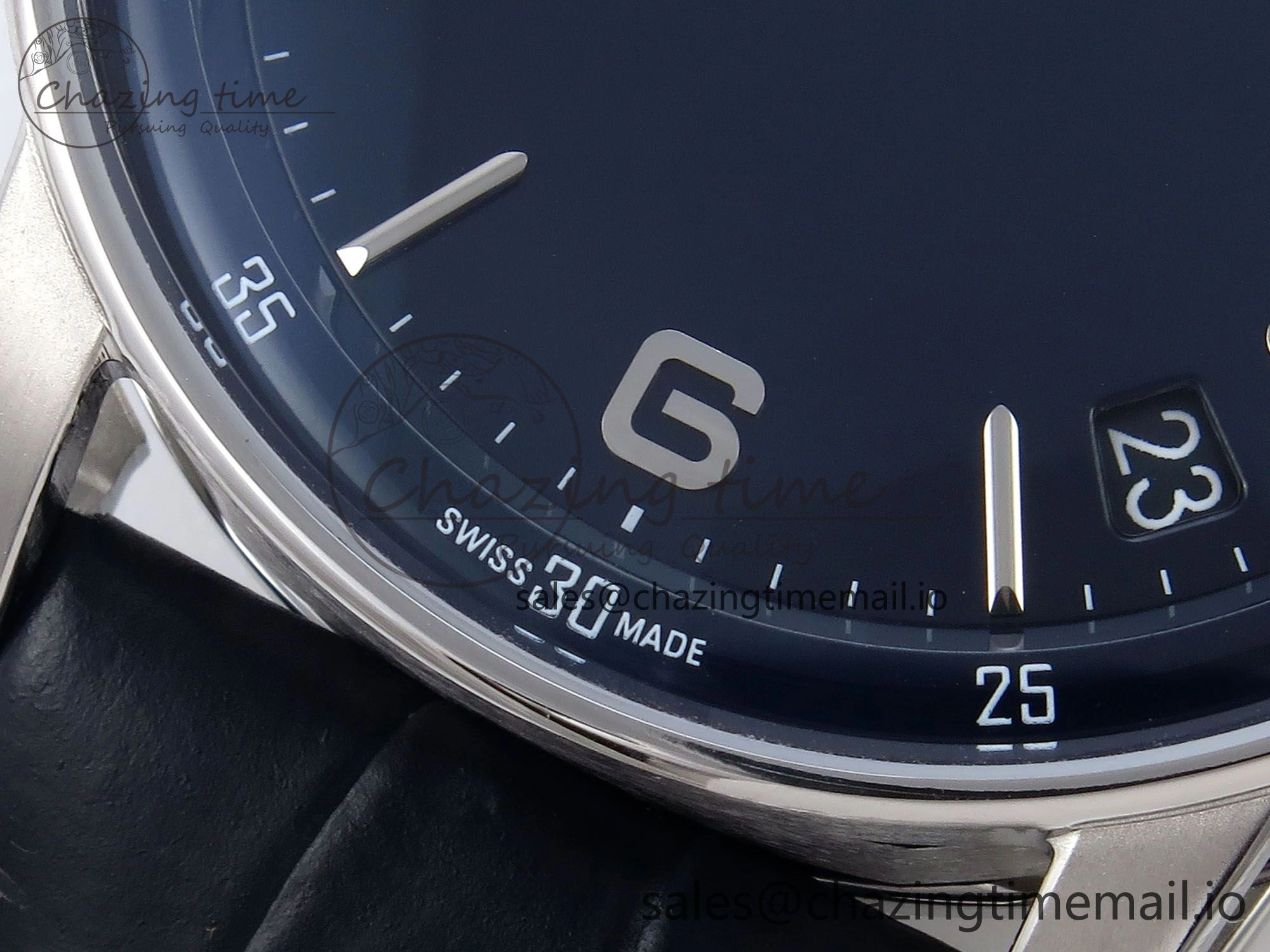 Code 11.59 SS 15210 APSF 1:1 Best Edition Blue Dial on Blue Leather Strap SA4302 Super Clone Youthful 4347