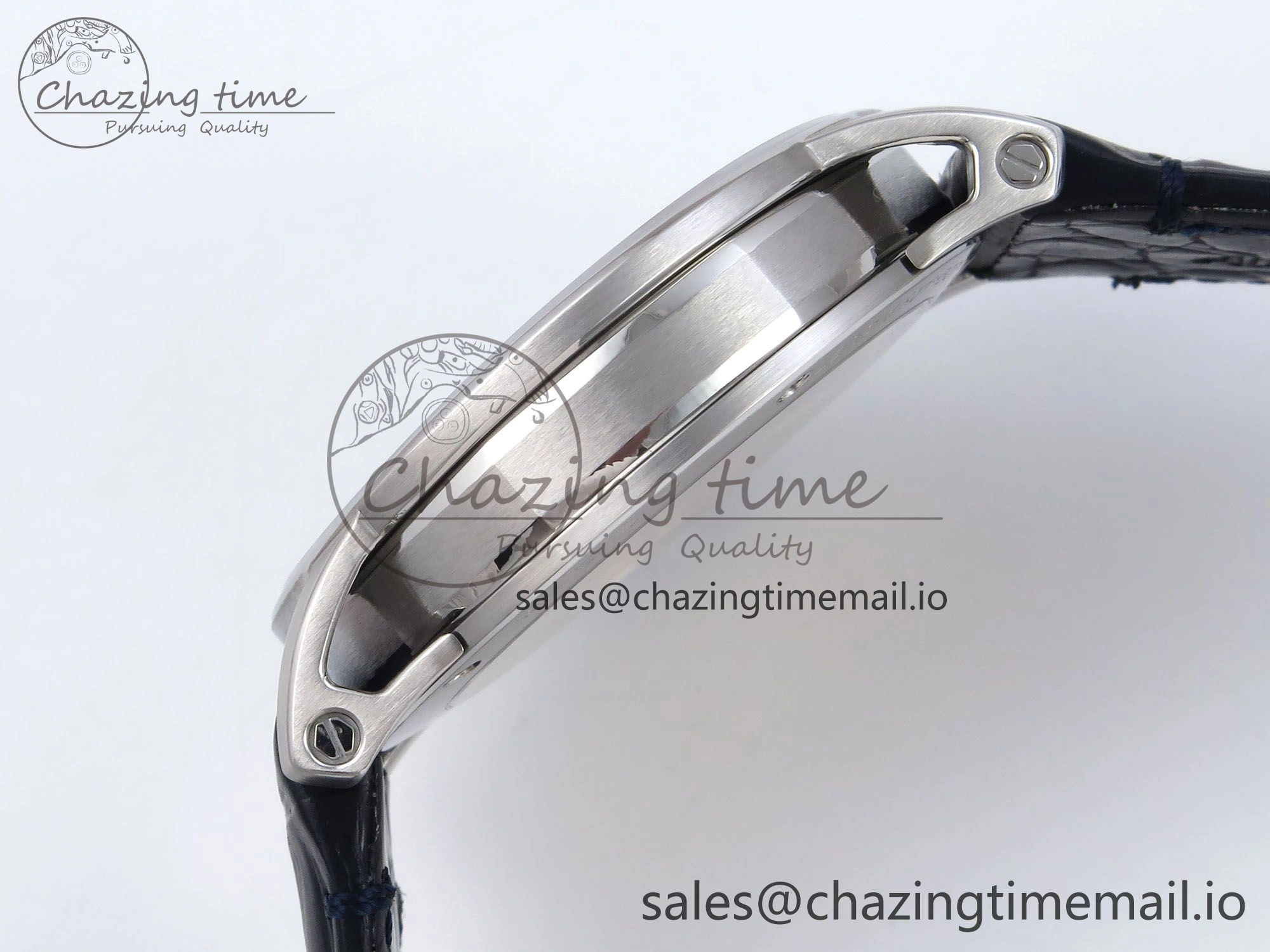 Code 11.59 SS 15210 APSF 1:1 Best Edition Blue Dial on Blue Leather Strap SA4302 Super Clone Youthful 4347