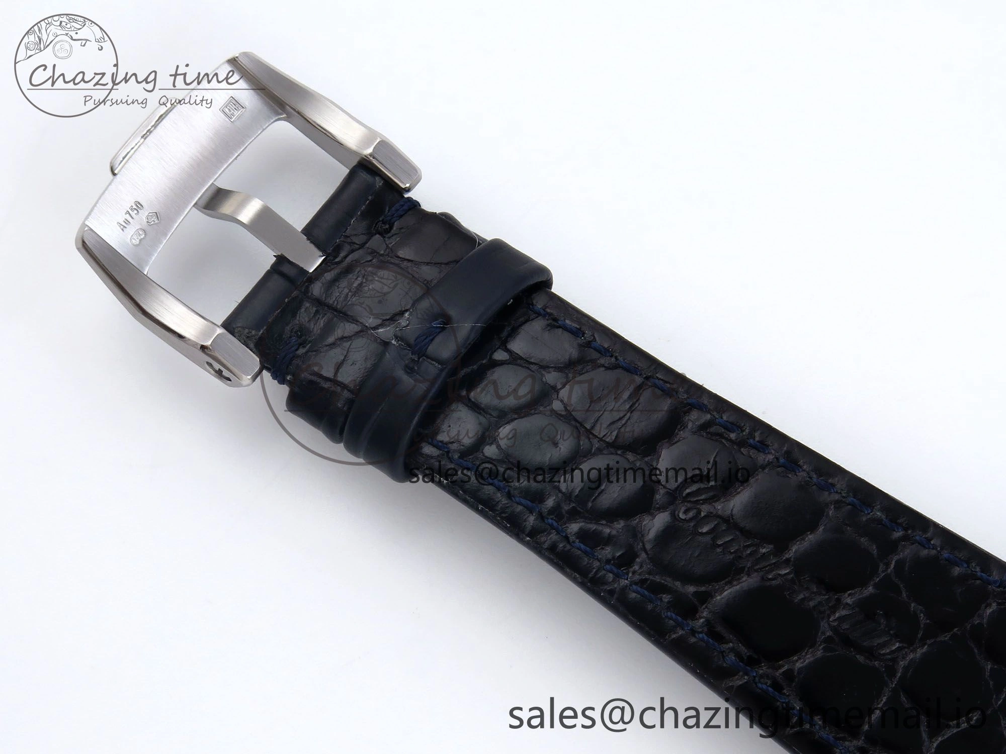 Code 11.59 SS 15210 APSF 1:1 Best Edition Blue Dial on Blue Leather Strap SA4302 Super Clone Youthful 4347