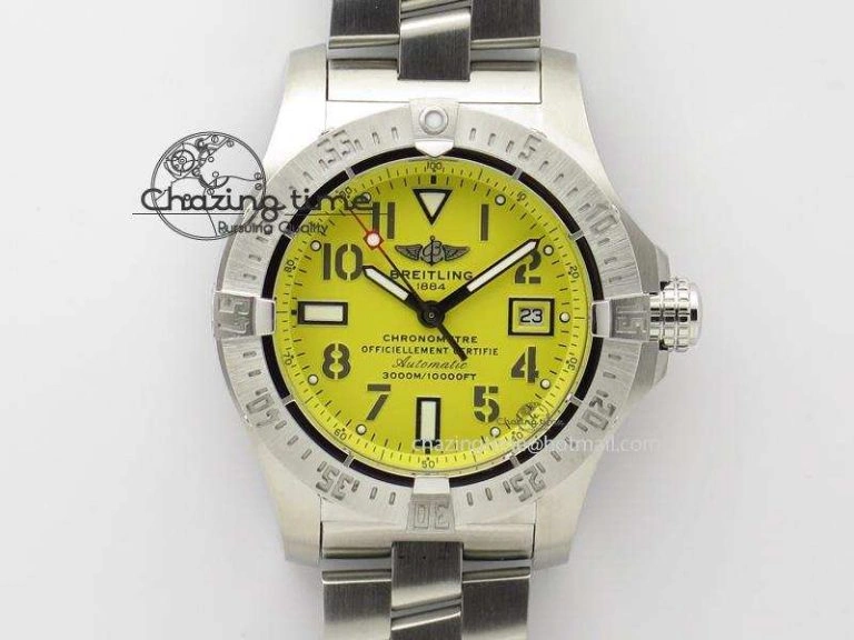 Colt Automatic 41mm SS Blue Textured Dial On Rubber Strap A Trendy 5706