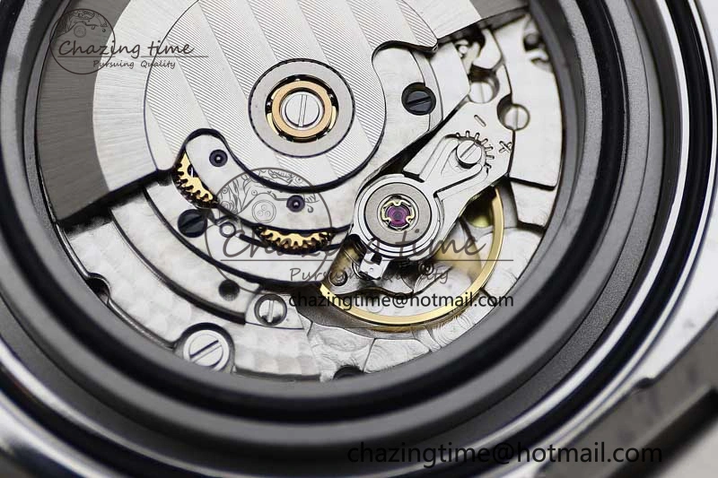 ZeroBulk Colt Automatic 44mm SS TF 1:1 Best Edition Black Textured Dial on SS Bracelet A 5528