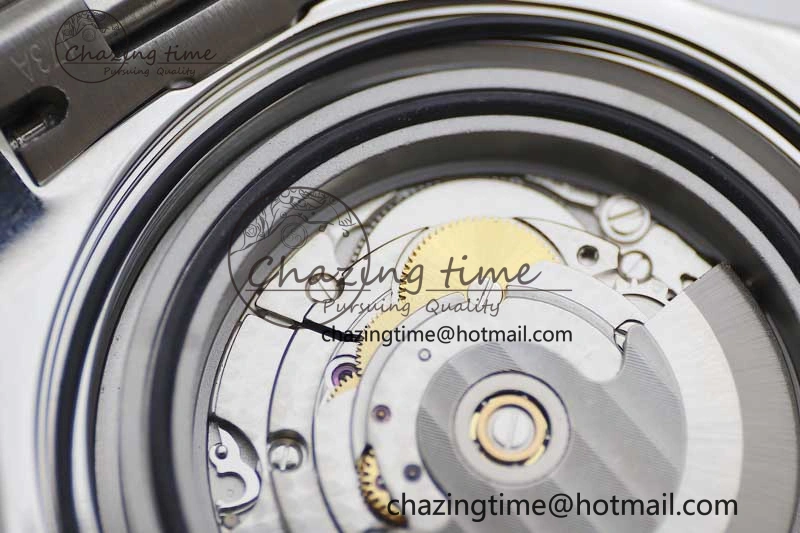 ZeroBulk Colt Automatic 44mm SS TF 1:1 Best Edition Black Textured Dial on SS Bracelet A 5528