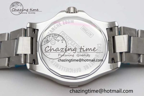 Thermal Colt Automatic 44mm SS TF 1:1 Best Edition Blue Textured Dial on SS Bracelet A 5530