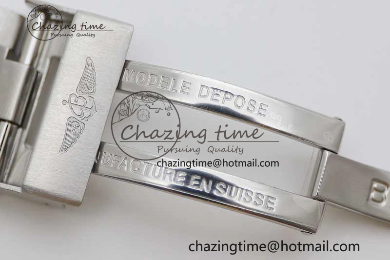 Thermal Colt Automatic 44mm SS TF 1:1 Best Edition Blue Textured Dial on SS Bracelet A 5530