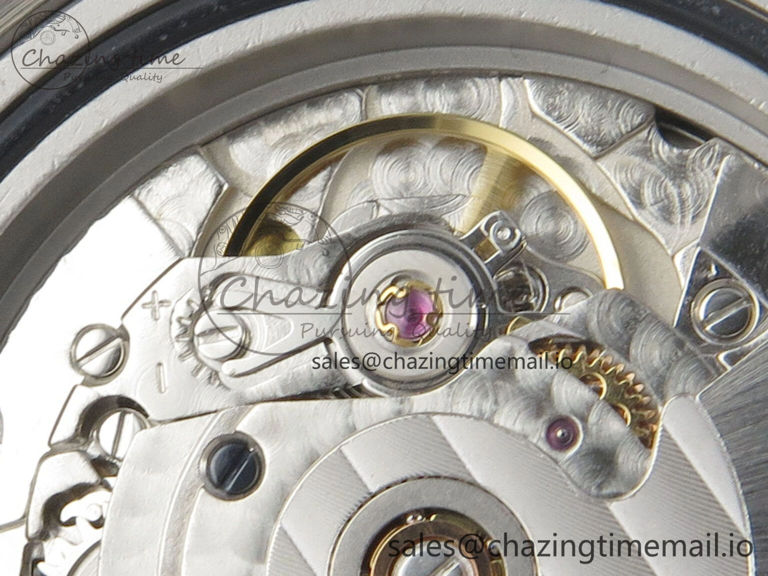 Colt Automatic 44mm TF 1:1 Best Edition Blue Dial on Blue Rubber Strap A2824 V EyeCatching 5391